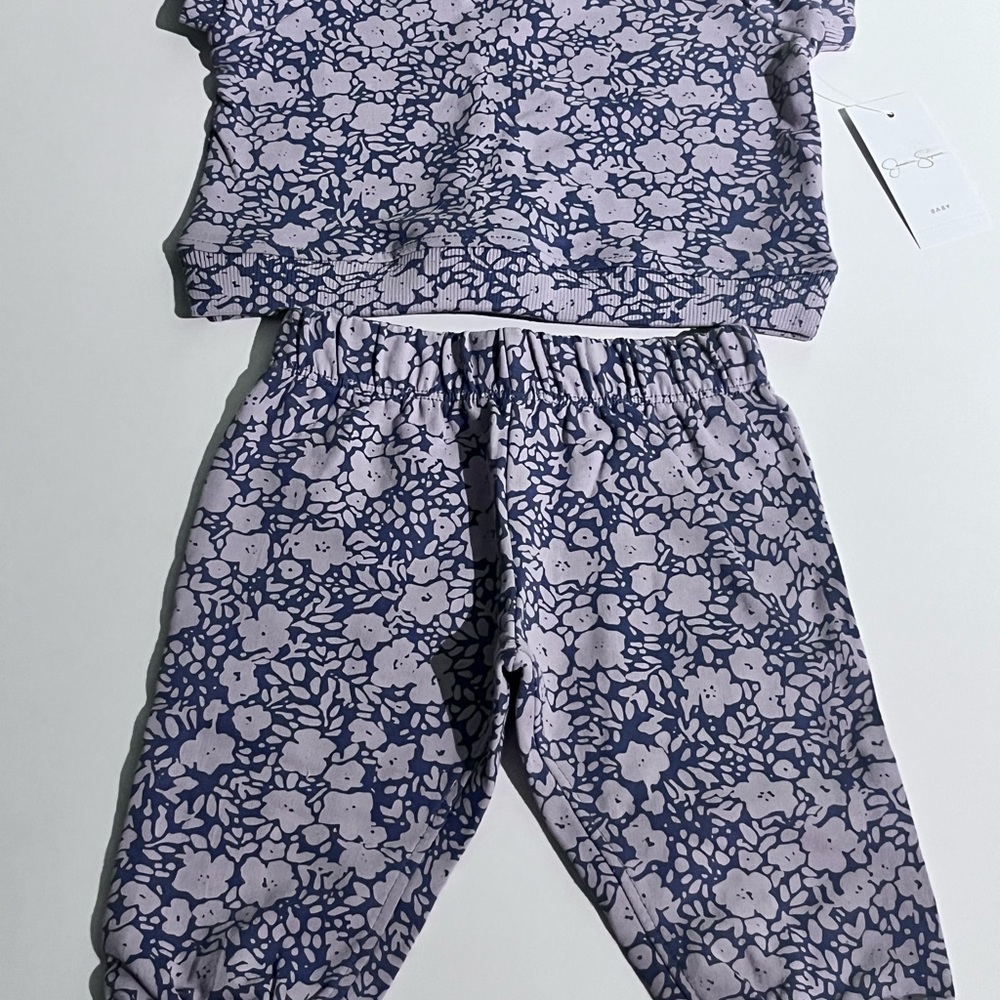 Jessica Simpson Baby Purple Matching Set
